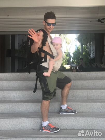 Эргорюкзак aloe slings кроха