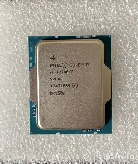 Новый Intel core i7 12700kf