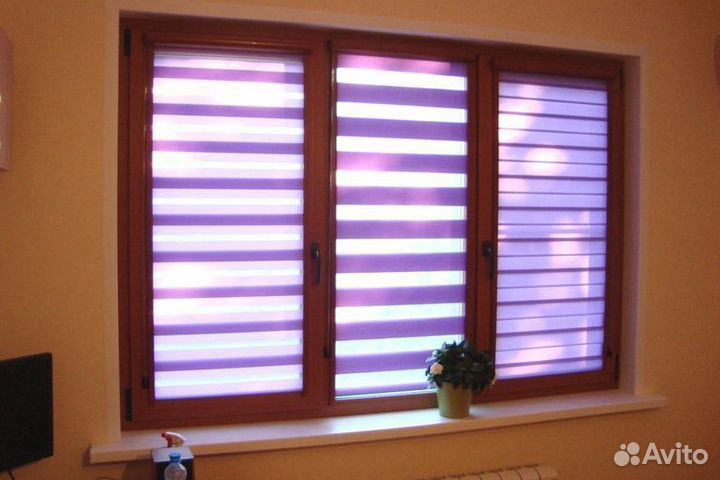 Римские шторы с электроприводом на заказ