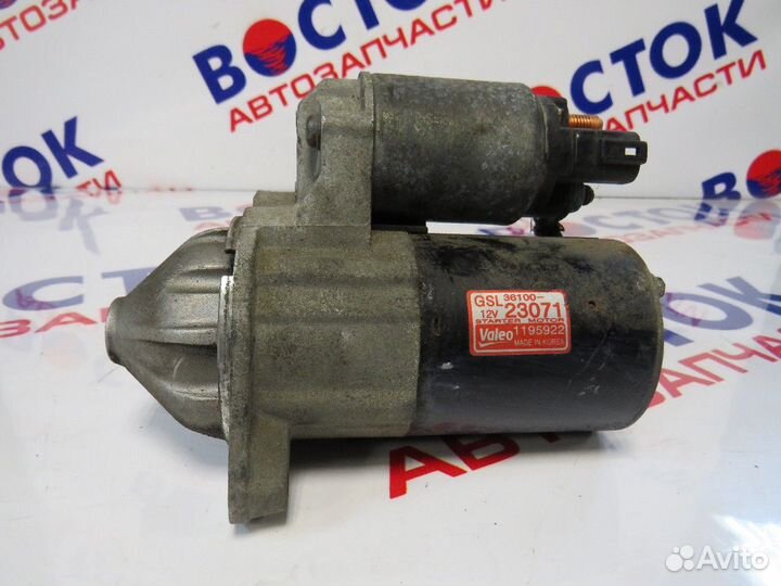 Стартер hyundai I30 FD G4GC