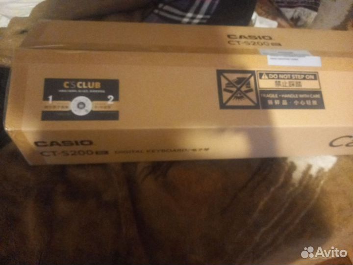 Синтезатор casio ct s200.новый
