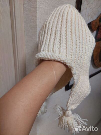 Шапка на девочку 5-7 лет
