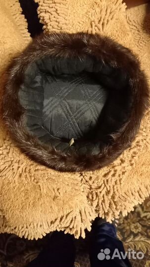 Зимняя мужская шапка(не обманка) 56-57р