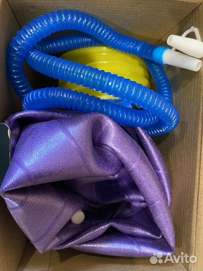 Мяч гимнастический с насосом фитбол