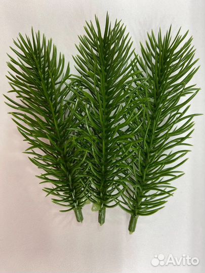 Искусственные ветки ель осока лаванда