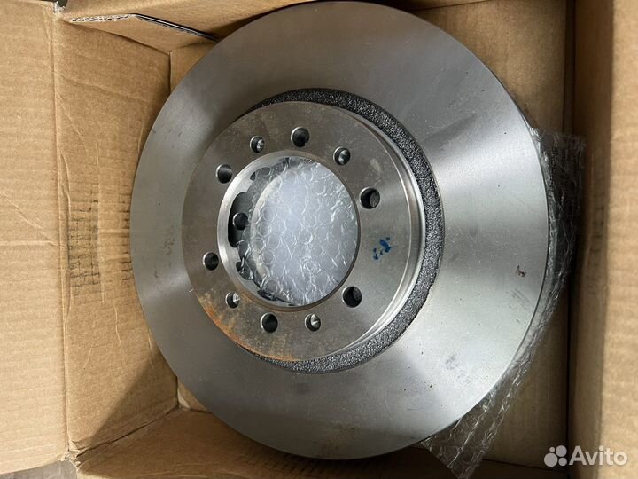 Диски тормозные перед pajero, L200 Brembo 09807110