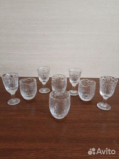 Хрустальная рюмка стопка