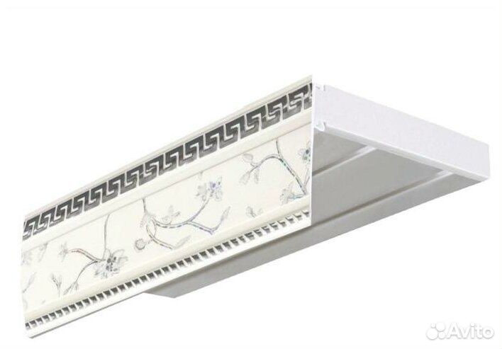 Карниз потолочный двухрядный