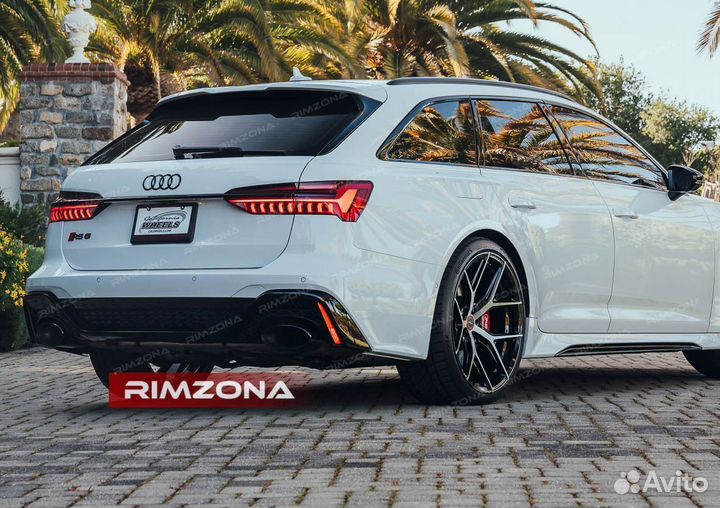 Кованые диски R21 на Audi RS7