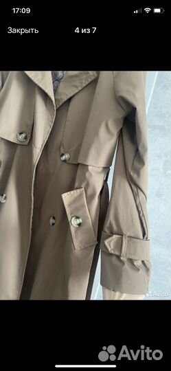 Плащ тренч женский 42 44