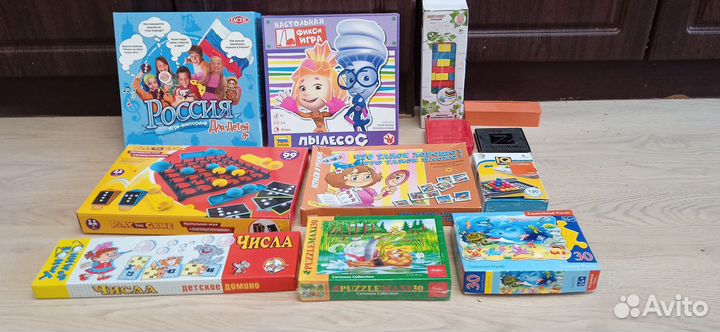 Набор развивающихся игр для детей