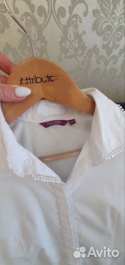 Рубашка школьная 152-158 Новая