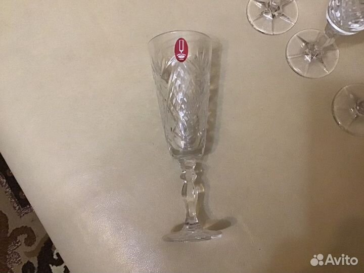 Рюмки хрустальные для вина СССР, Стаканы
