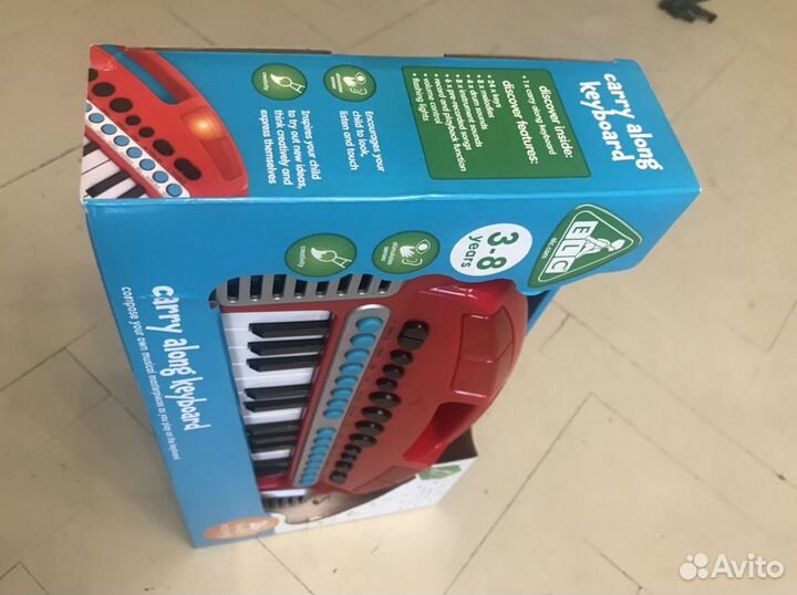 ELC Музыкальный электронный синтезатор, пианино в