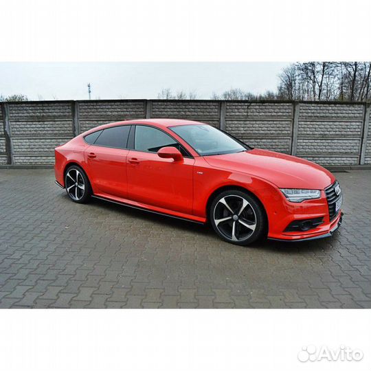 Сплиттер порога Audi A7/A6 C7