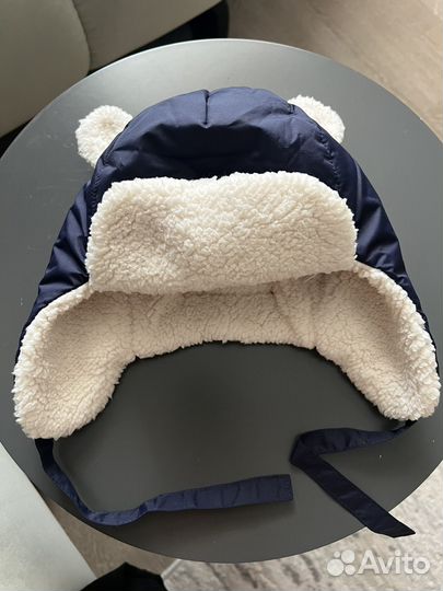 Шапка ушанка зимняя детская 48