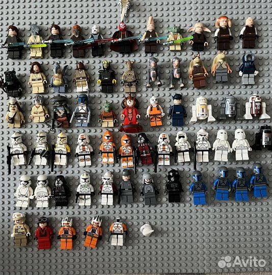 Lego star wars минифигурки