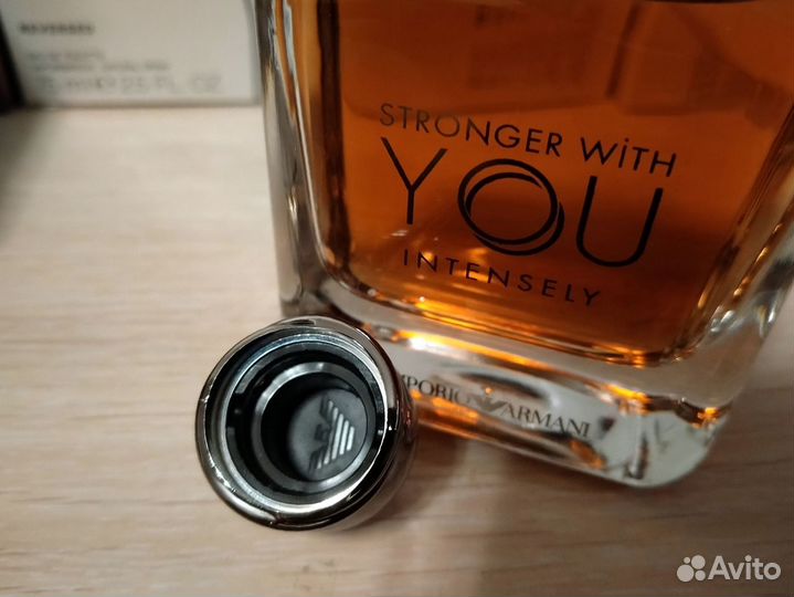 Armani stronger with you intensely 100 мл lot*3882