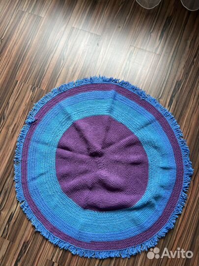 Коврики круглые вязанные