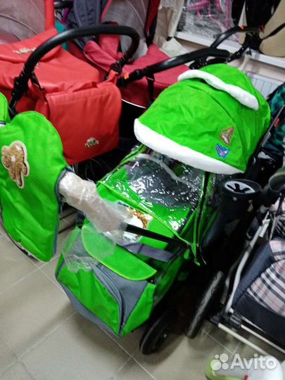 Санки- коляска с 6 месяцев до 3 лет