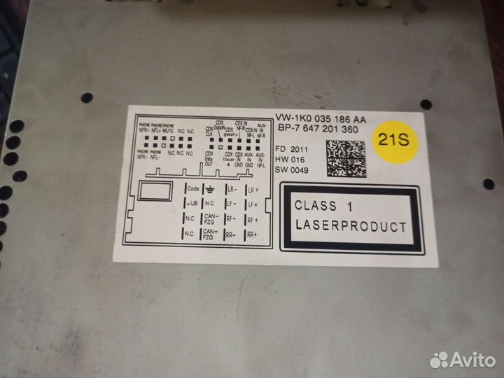 Штатная магнитола Volkswagen Passat CC / B6 / B7