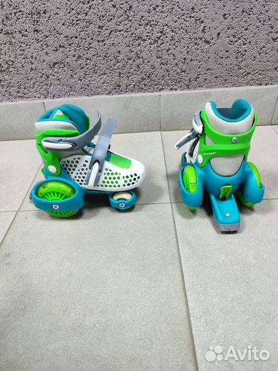 Роликовые коньки детские раздвижные reaction