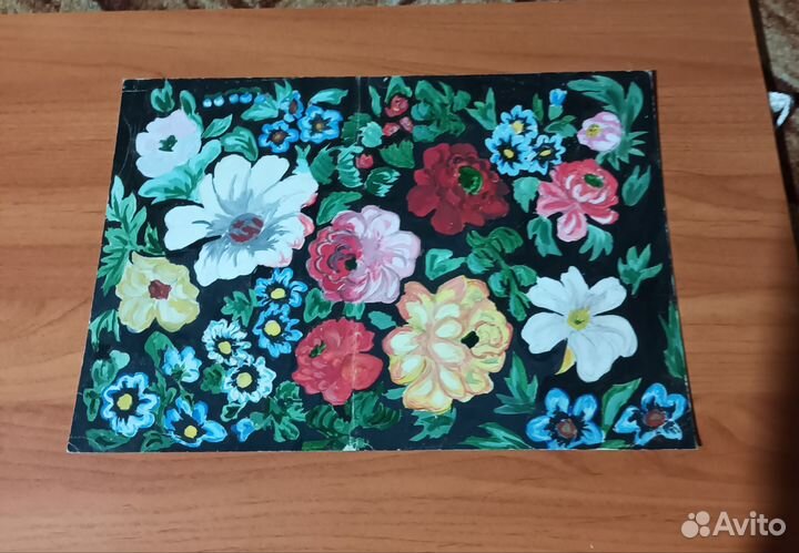 Детский рисунок СССР 1943г