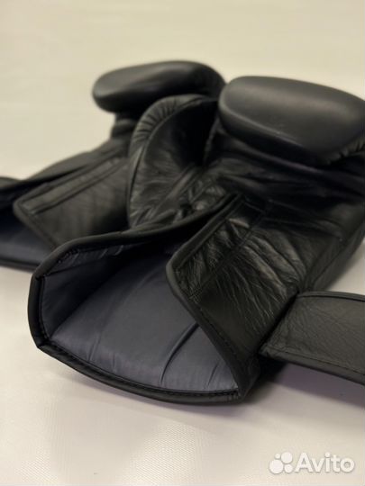 Боксерские перчатки skill boxing 16 унций черные