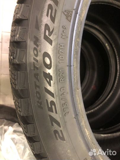 Pirelli Scorpion Ice Zero 2 275/40 R21 и 315/35 R21 107T