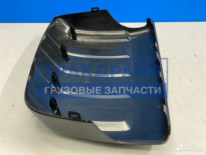 Крышка левого зеркала для автомобилей Скания 6 серия ребристая