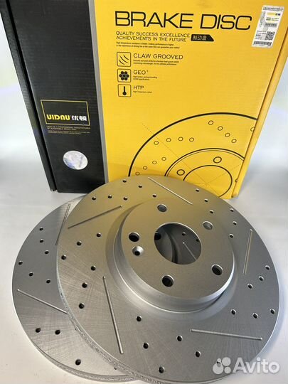 Диски тормозные передние Geely Coolray перфор