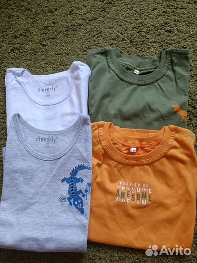 Пакет новых вещей для мальчика 116