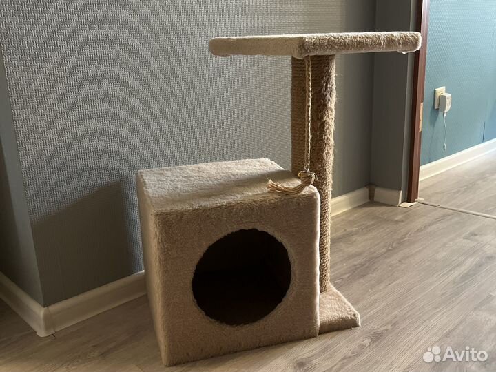 Когтеточка домик для кошки