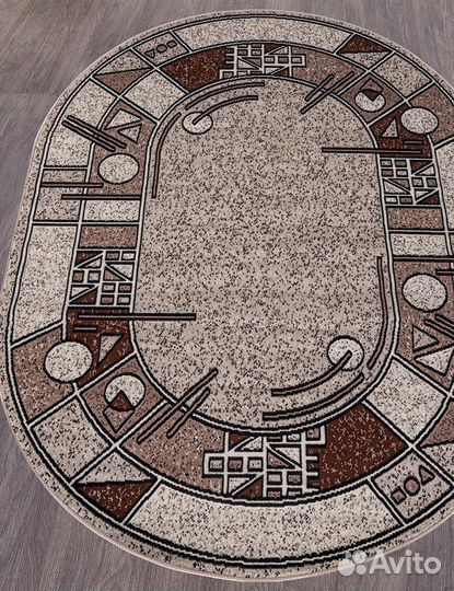 Ковер овальный 1,5х4 м