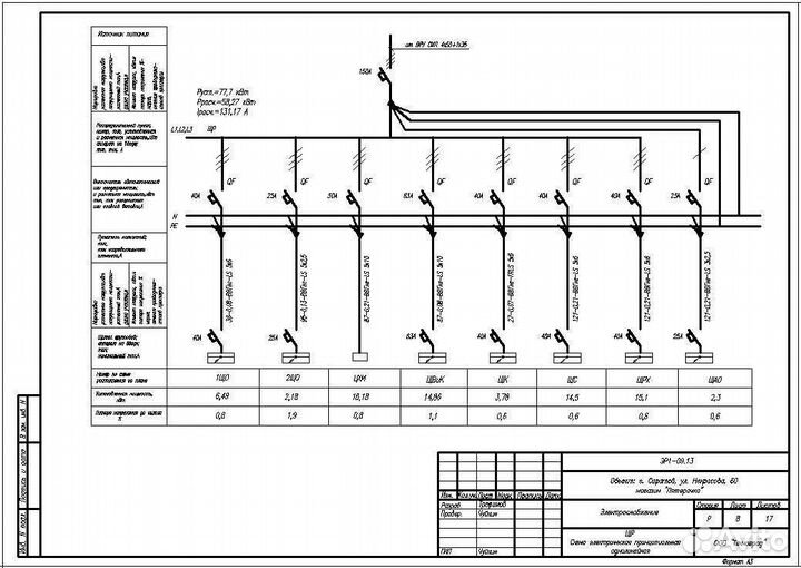 Проектирование электроснабжения