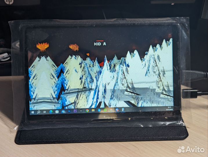 Сенсорный, портативный 7 дюймовый монитор