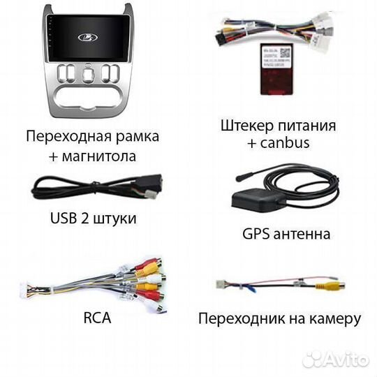 Магнитола Renault Sandero 1 Logan 1 Android 2/32