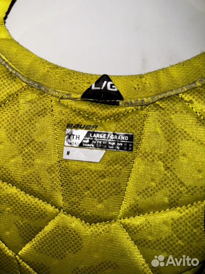 Нагрудник хоккейный bauer детский