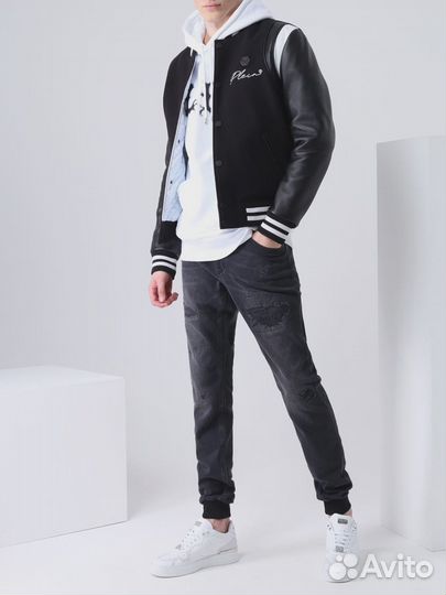 Худи хлопковое Philipp Plein