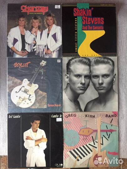 Пластинки виниловые (M. Mint)