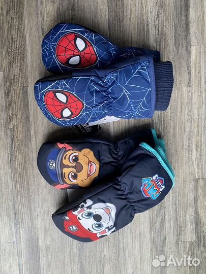 Перчатки варежки непромокаемые h&m