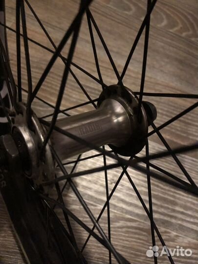 Переднее колесо на BMX