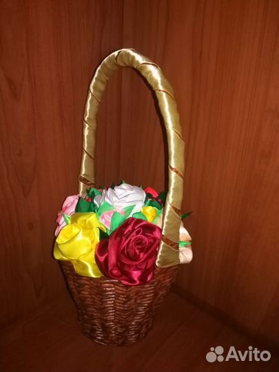 Плетеные коробочки и корзины