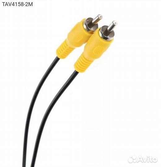 Аудиокабель Telecom RCA (M) - RCA (M) 2.00м, TAV4