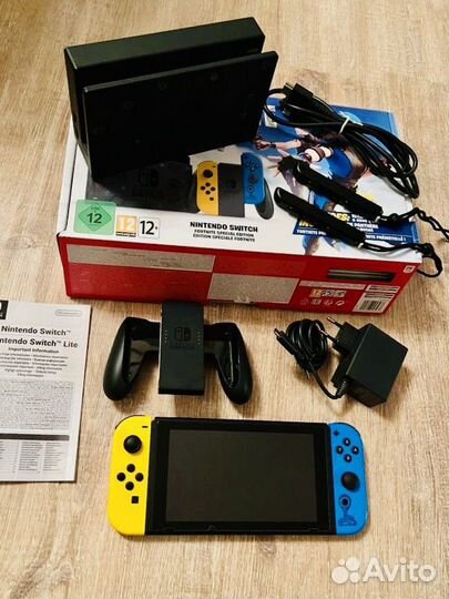 Nintendo switch v2 чип + прошита + комплект