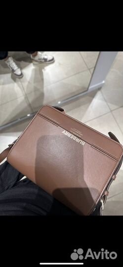 Сумка натуральная кожа Burberry