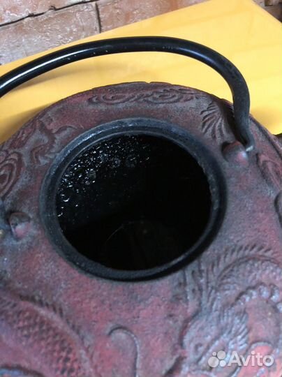 Чугунный заварочный чайник Доляна