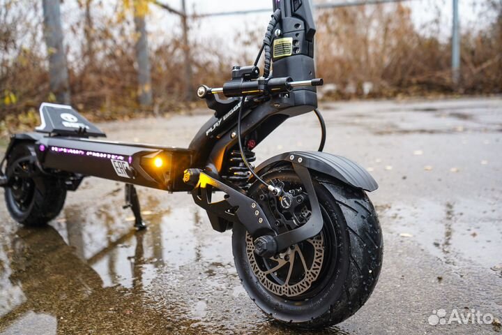 Электросамокат White Siberia Teverun Fighter 6000W