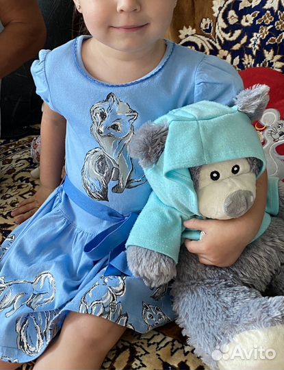 Платье для девочки 92