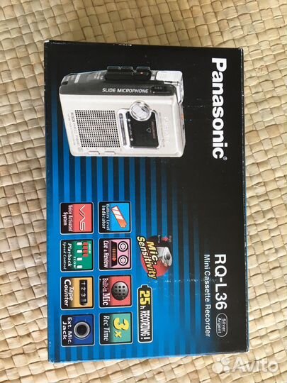 Кассетный магнитофон panasonic СССР